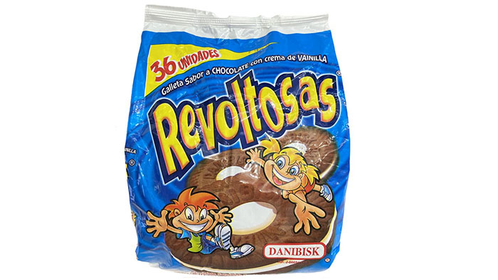 GALLETAS REVOLTOSAS CHOCOLATE CON VAINILLA 36UND