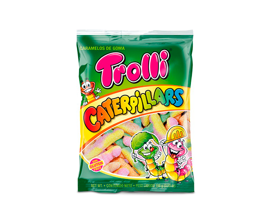 GOMITAS TROLLI CATERPILLARS 100G