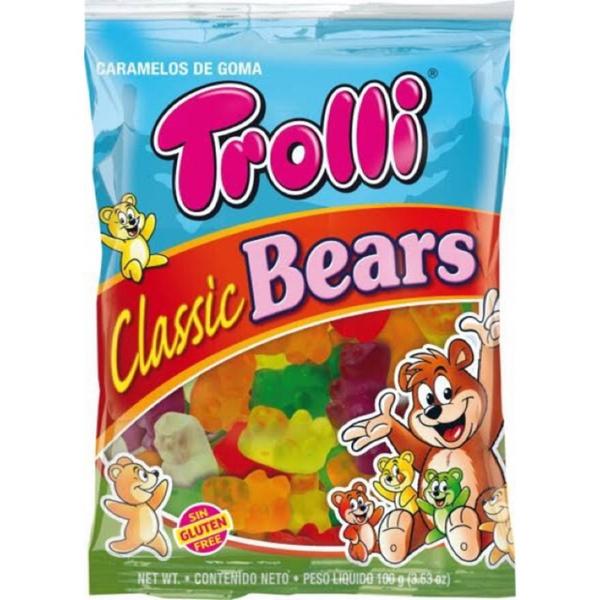 GOMITAS TROLLI CLASSIC BEARS 100G