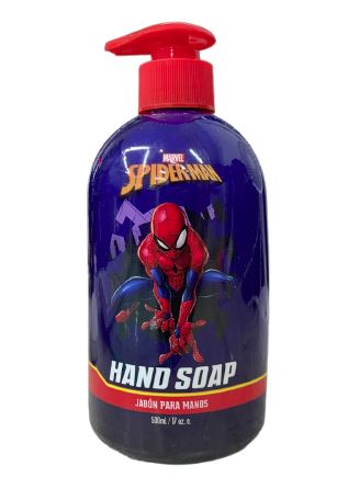 JABON PARA MANOS SPIDERMAN 500ML
