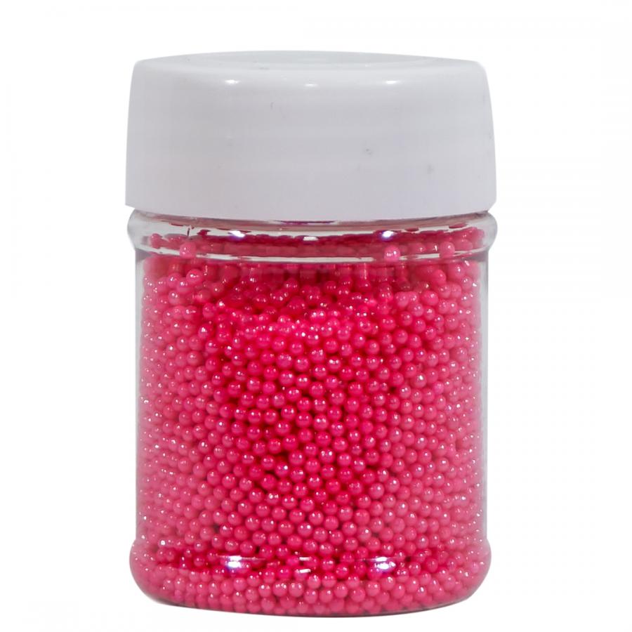 SPRINKLES DE 2MM ROSADO 45GR
