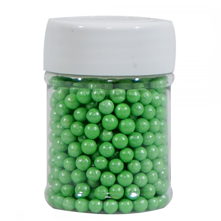 SPRINKLES DE PERLAS VERDE 4MM 45GR