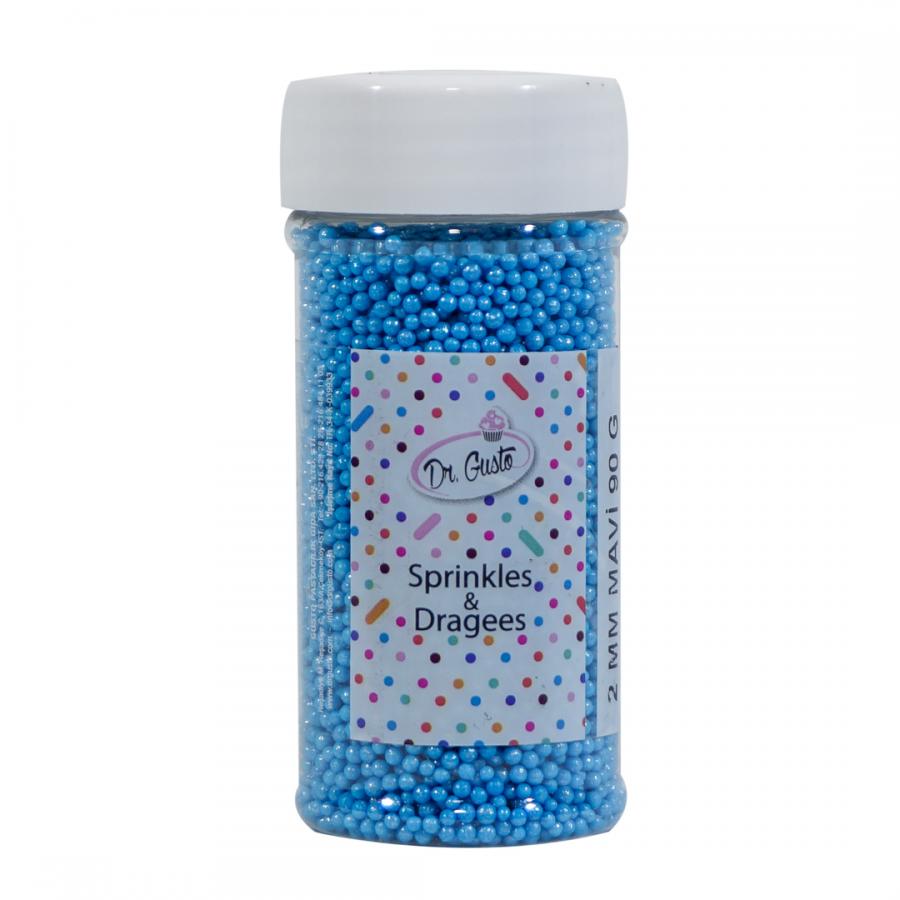 SPRINKLES DE 2MM AZUL 90GR