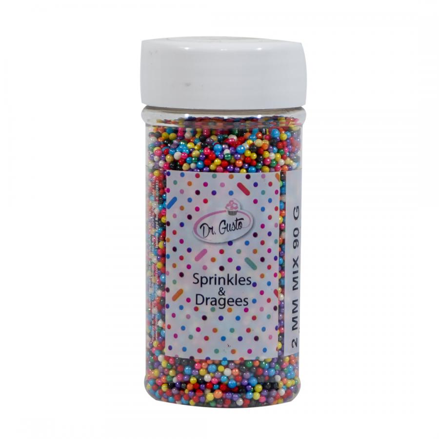 SPRINKLES DE COLORES DE 2MM 90GR