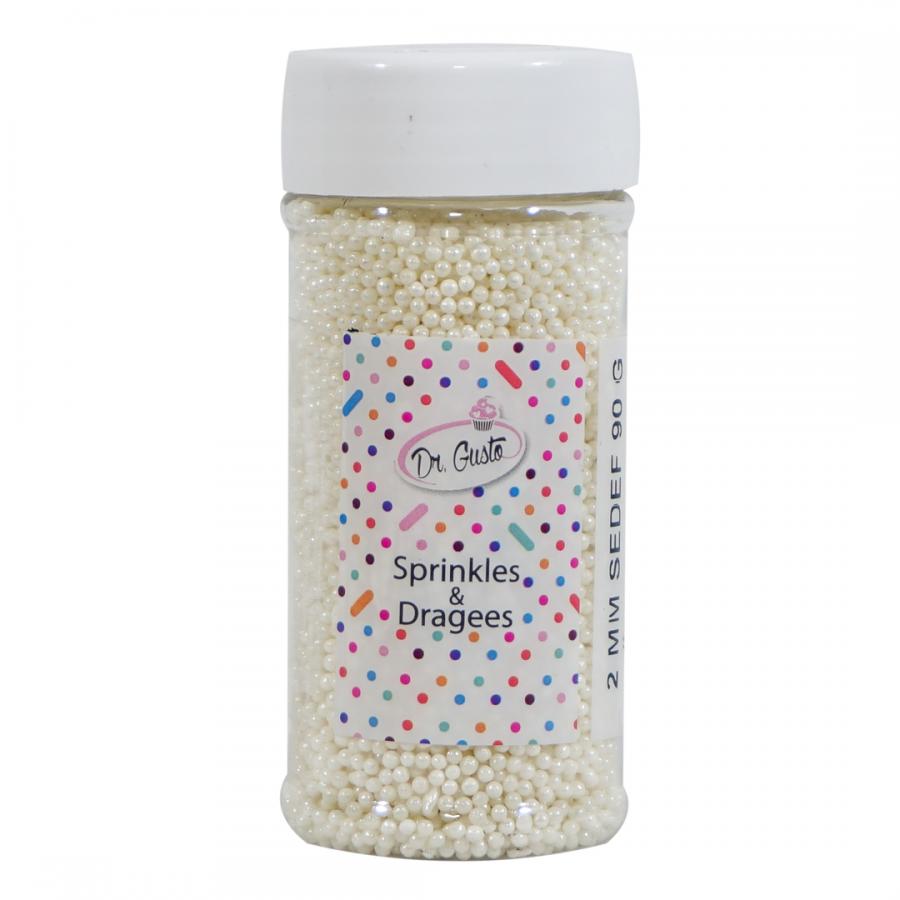 SPRINKLES DE 2MM BLANCO 90GR
