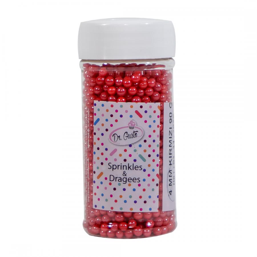 SPRINKLES 4MM ROJO 90GR