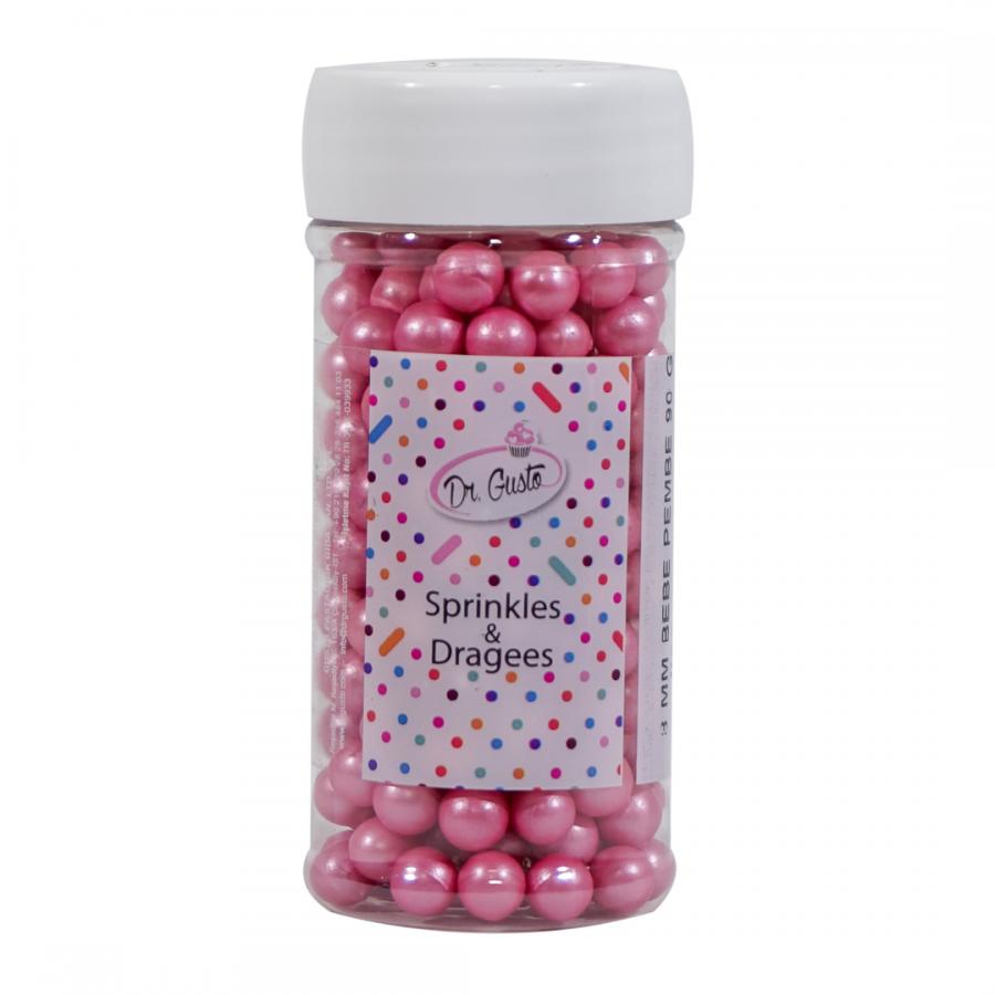 SPRINKLES DE 8MM ROSA BEBE 90GR
