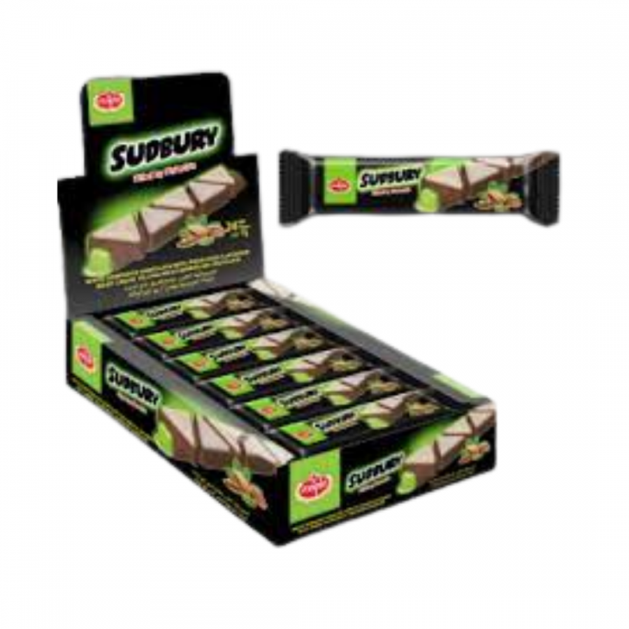 CHOCOLATES SUDBURY DE PISTACHO 24UND