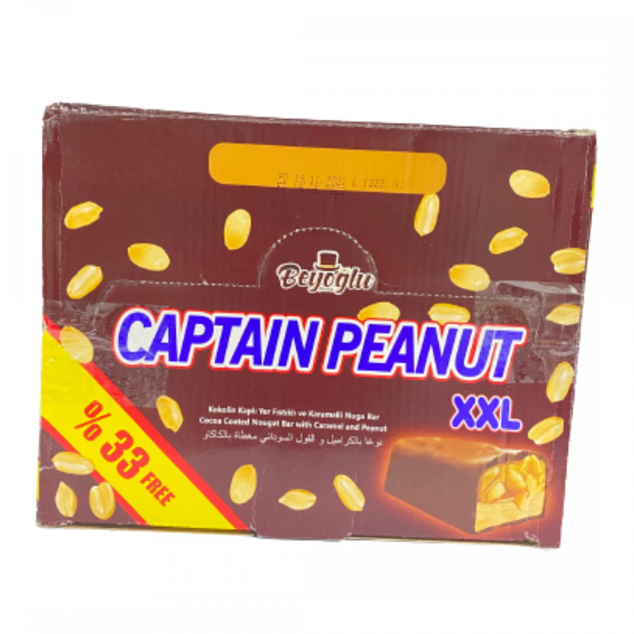 CHOCOLATE CAPTAIN PEANUT XXL 24UND