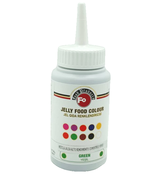MEZCLA JALEA COLOR VERDE 160GR