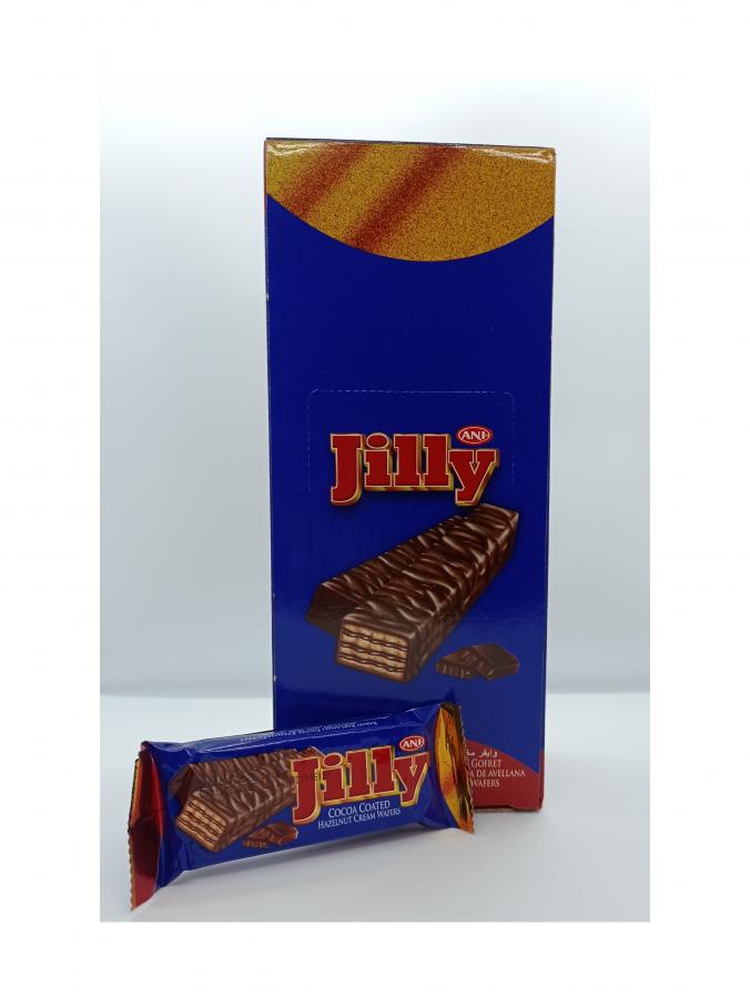 JILLY RECUBIERTO DE CACAO CON CREMA DE AVELLANA 24UND