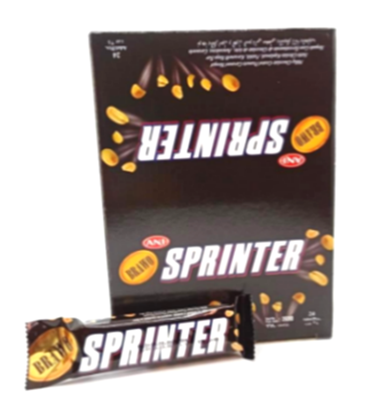 CHOCOLATE SPRINTER 50GR 24UND