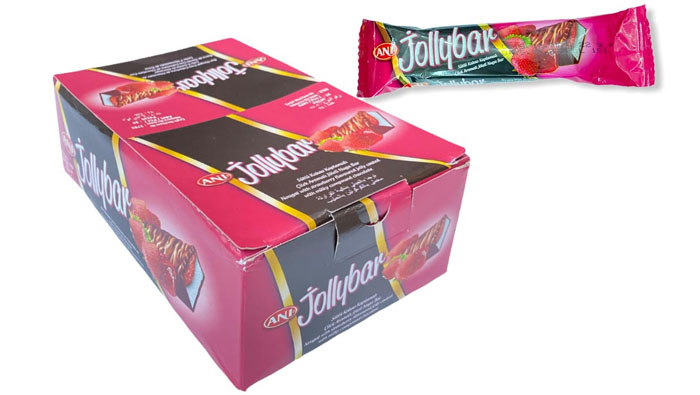 CHOCOLATE JOLLYBAR FRESA 24UND