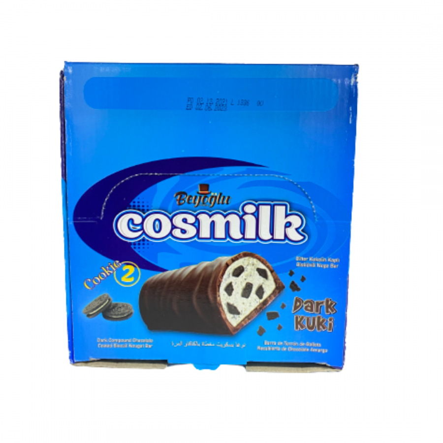 CHOCOLATE COSMILK 2COOKIE DARK KUKI 24UND