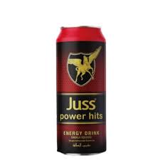 JUSS POWER HITS ENERGY DRINK 500ML