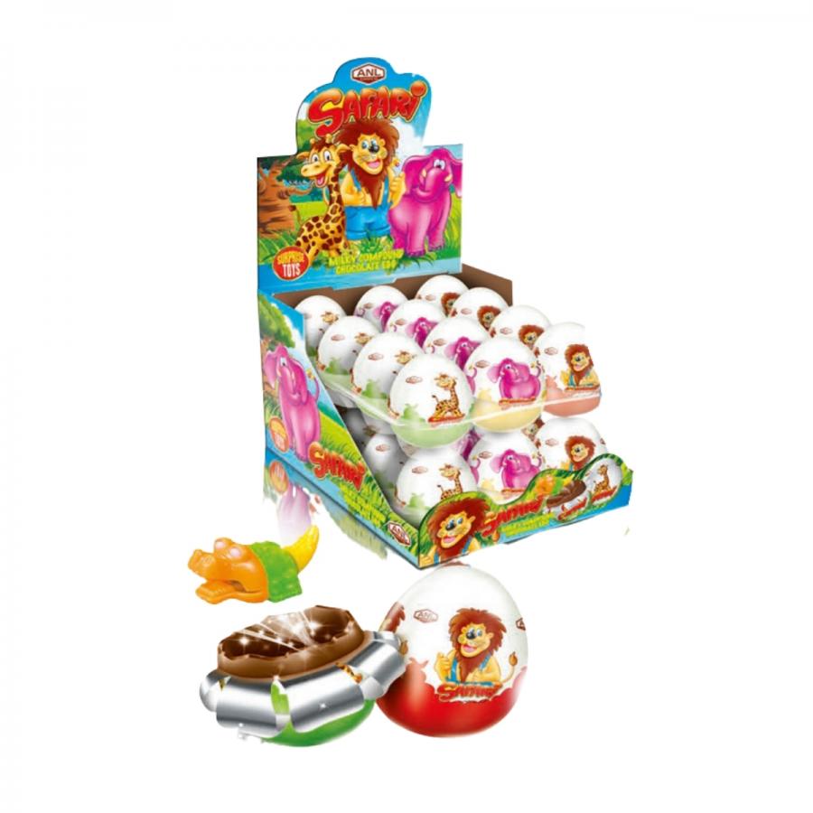 HUEVITOS DE CHOCOLATE SAFARI ANL 24UND