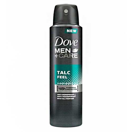 DESODORANTE DOVE MEN +CARE TALCO 48HR 150ML