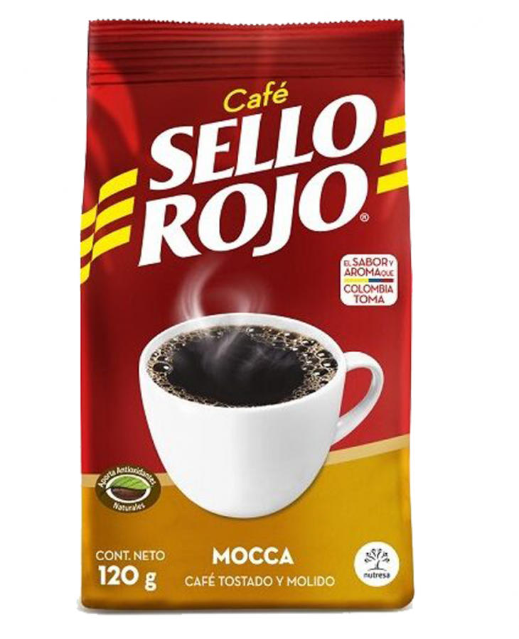 CAFÉ SELLO ROJO MOCCA 120GR