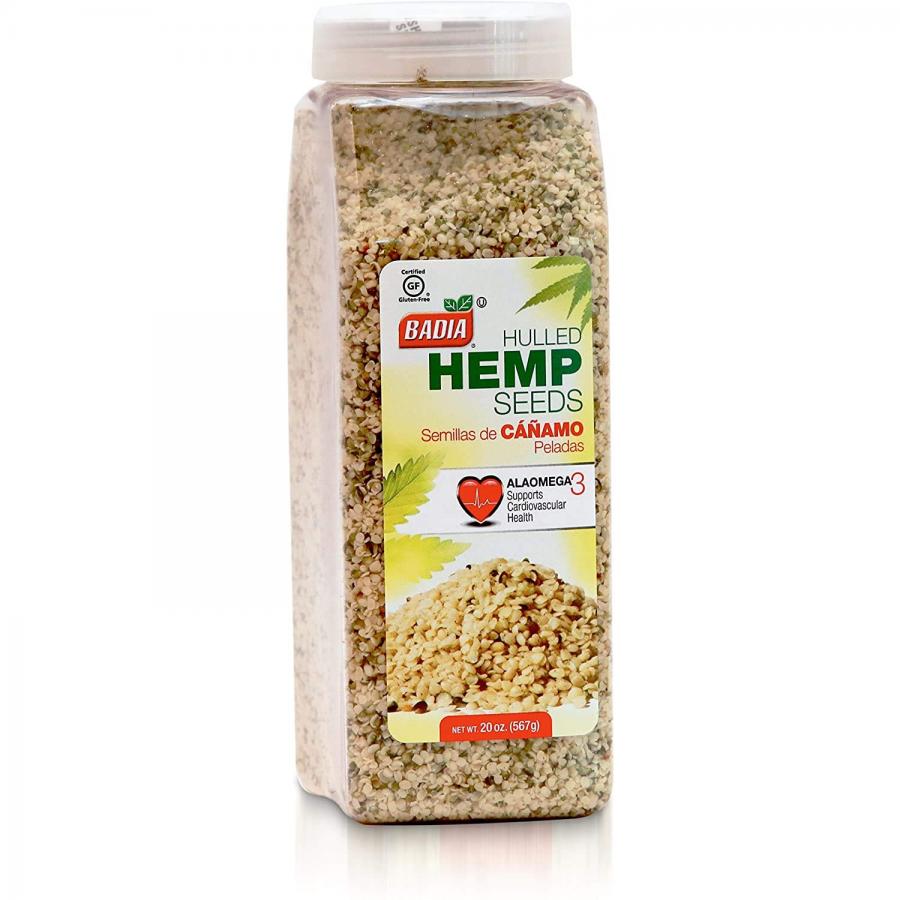 BADIA HULLED HEMP SEEDS 56GR