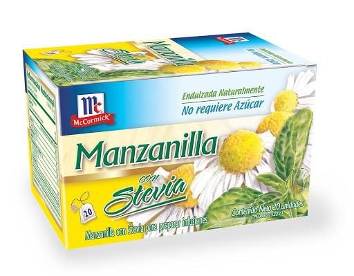 TE MANZANILLA CON STEVIA 20 UND