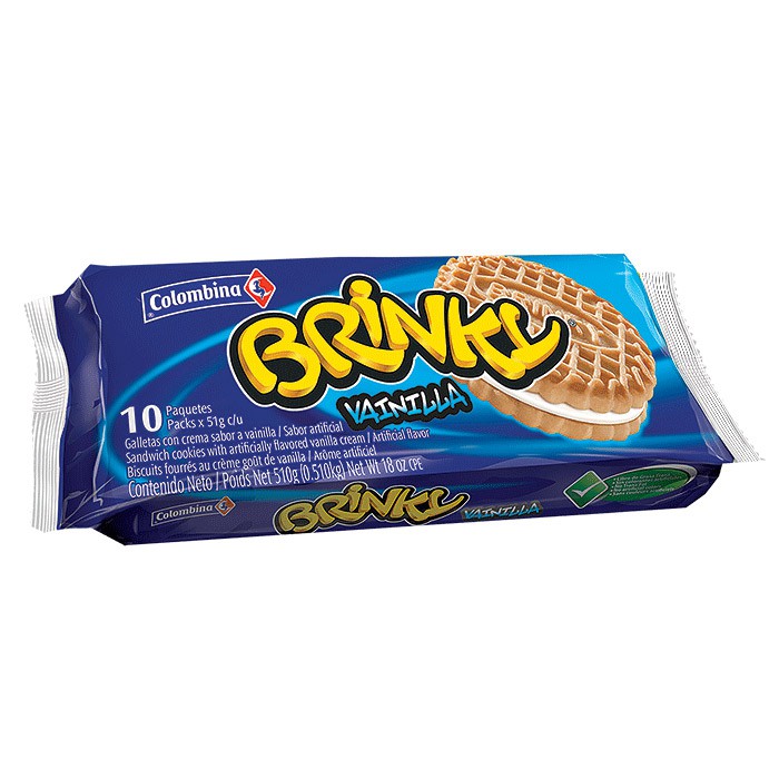 GALLETAS BRINKY VAINILLA 10UND