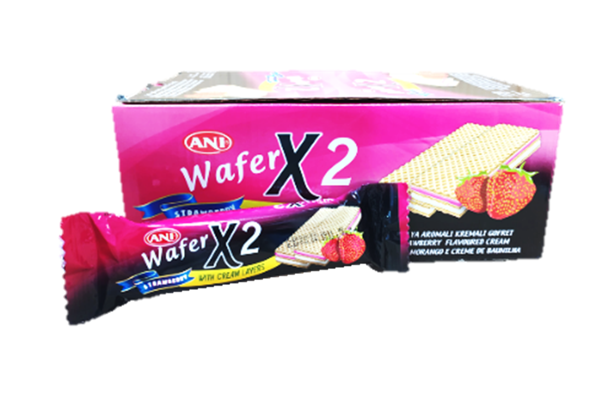 WAFERS X2 FRESA 24UNID
