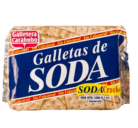 GALLETA SODA CARABOBO 240GR