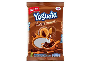 CHUPETA YOGUETA CHOCOCARAMEL 24UND