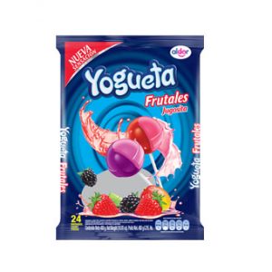 CHUPETA YOGUETA FRUTALES 24UND