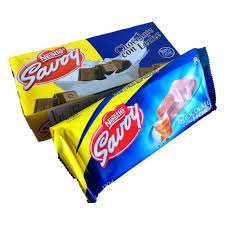 CHOCOLATE CON LECHE SAVOY 130GR 5UND