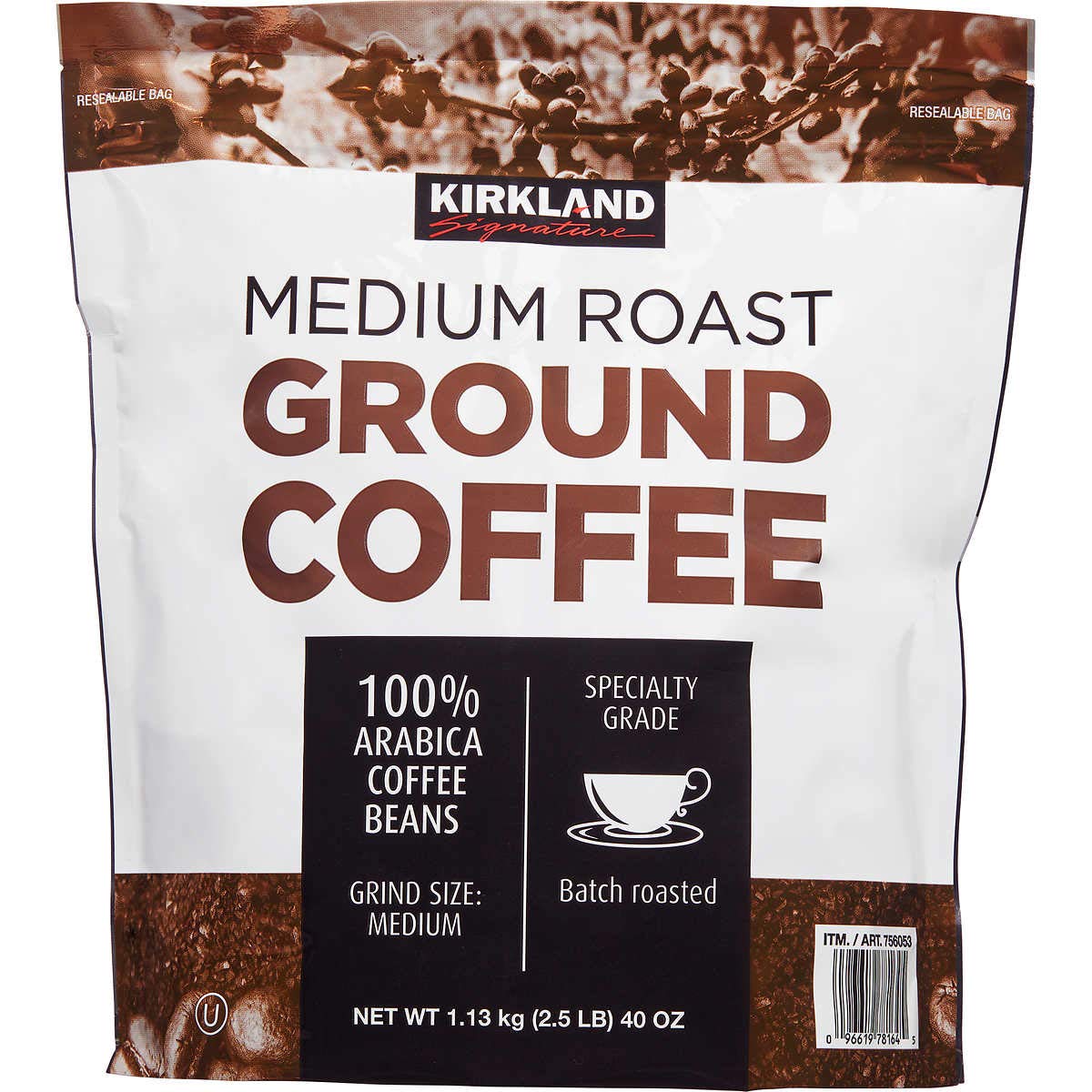 GROUND COFFE KIRKLAND 1.13KG