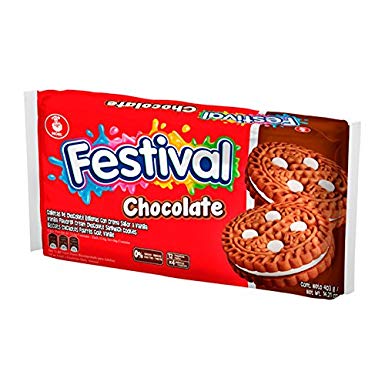 GALLETA FESTIVAL CHOCOLATE 12UND