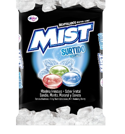 CARAMELOS MIST SURTIDO 100UND