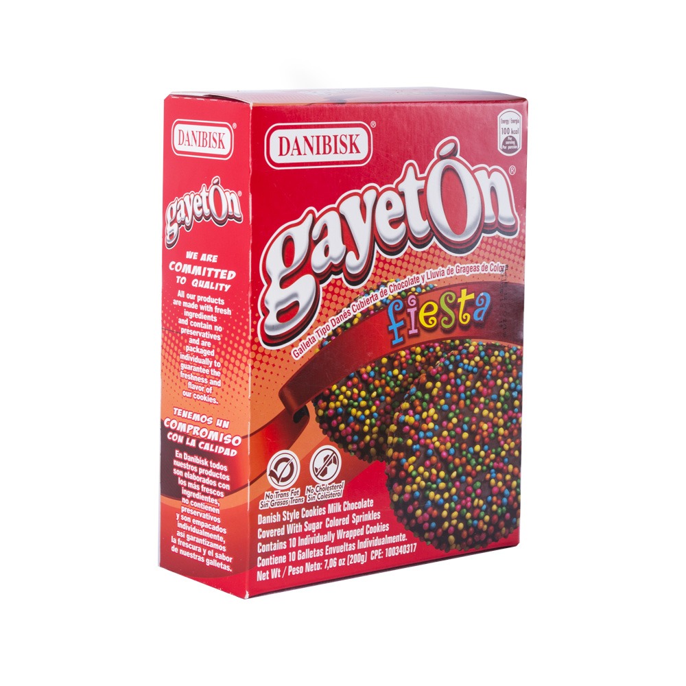 GAYETON FIESTA 10UND 200GR