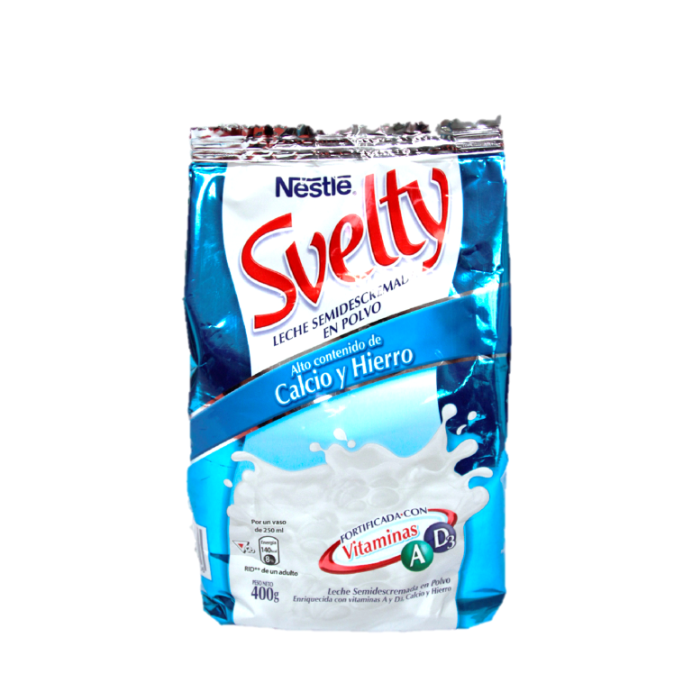LECHE SEMIDESCREMADA SVELTY 400G