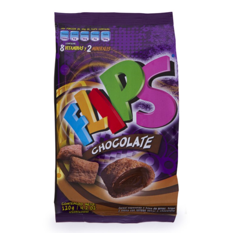 FLIPS CHOCOLATE 120G