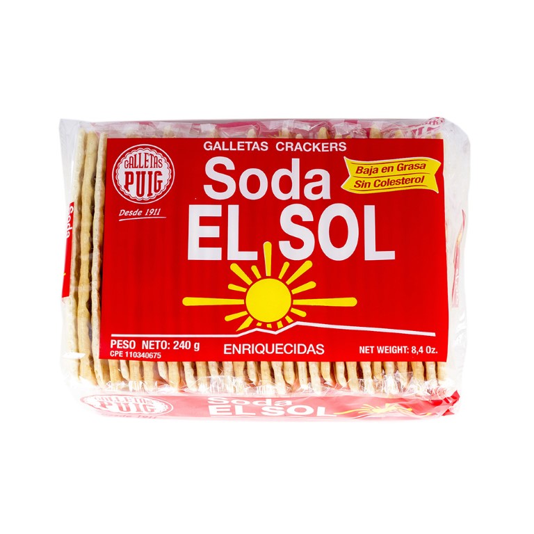 SODA EL SOL 240G