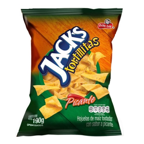 JACKS TORTILLITAS PICANTES 190GR