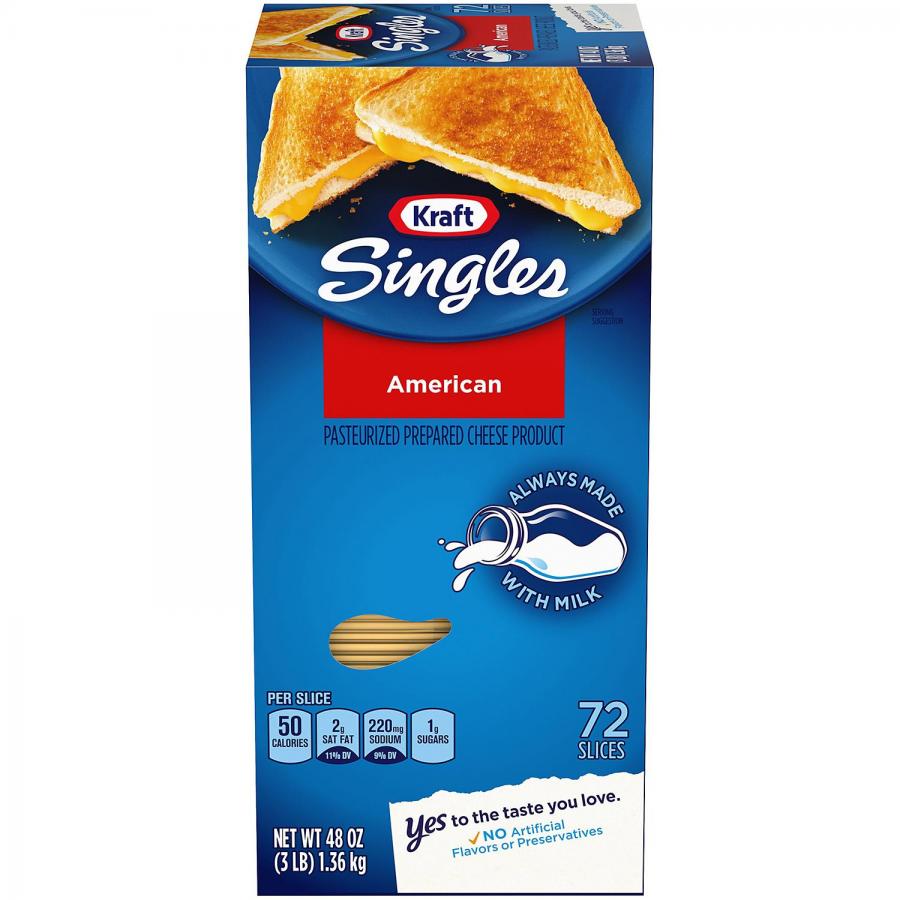 KRAFT SINGLES 72 SLICES