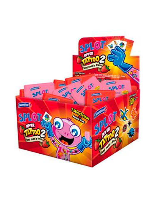 CHICLE SPLOT DIVER TATTO 120UND