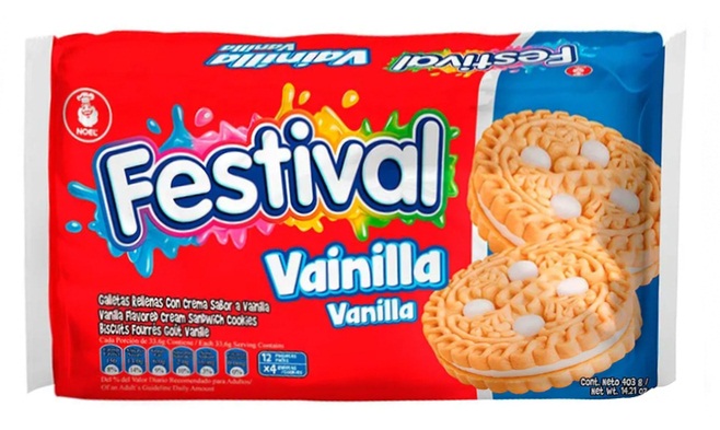 GALLETA FESTIVAL VAINILLA 12UND