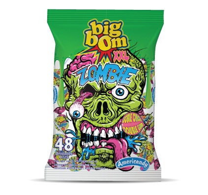 CHUPETA BIG BOM XXL ZOMBIE 48UND