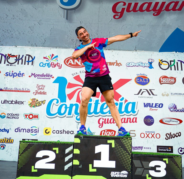 Ganador en el podio número 1